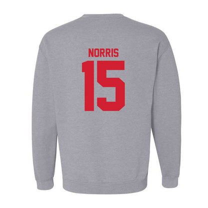 Louisiana - NCAA Football : Jacorian Norris - Classic Shersey Crewneck Sweatshirt-1