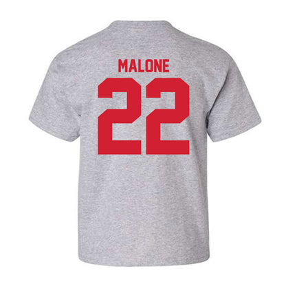 Louisiana - NCAA Football : Kevin Malone - Classic Shersey Youth T-Shirt-1