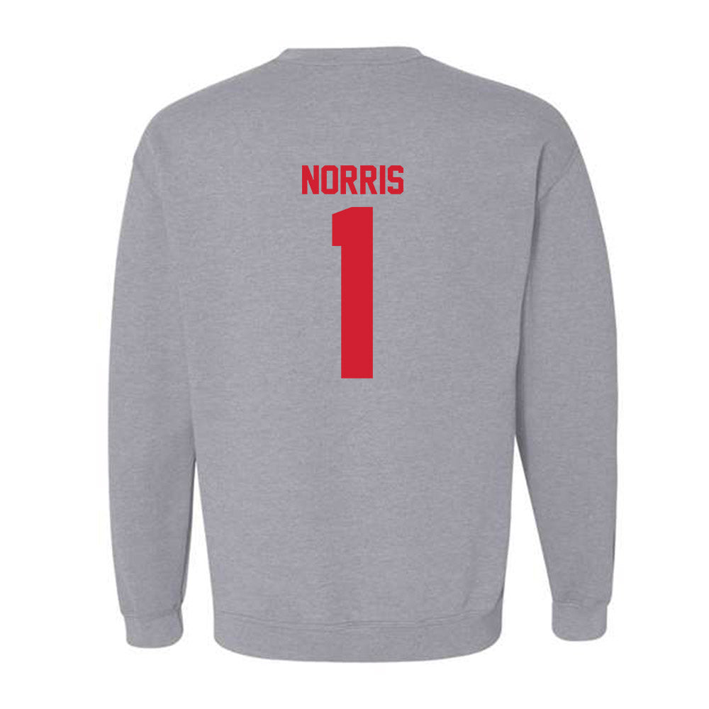 Louisiana - NCAA Women's Basketball : Kahlen Norris - Classic Shersey Crewneck Sweatshirt-1