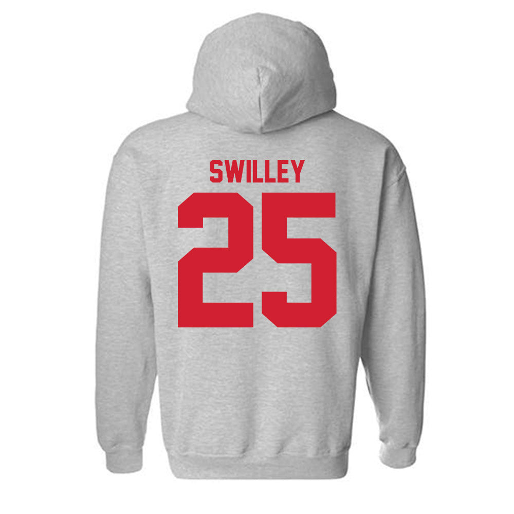 Louisiana - NCAA Football : Hutch Swilley - Classic Shersey Hooded Sweatshirt-1