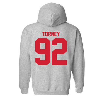 Louisiana - NCAA Football : Nathan Torney - Classic Shersey Hooded Sweatshirt-1