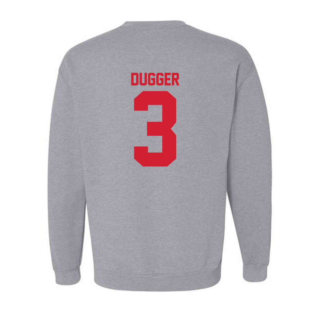 Louisiana - NCAA Football : Jaden Dugger - Classic Shersey Crewneck Sweatshirt-1