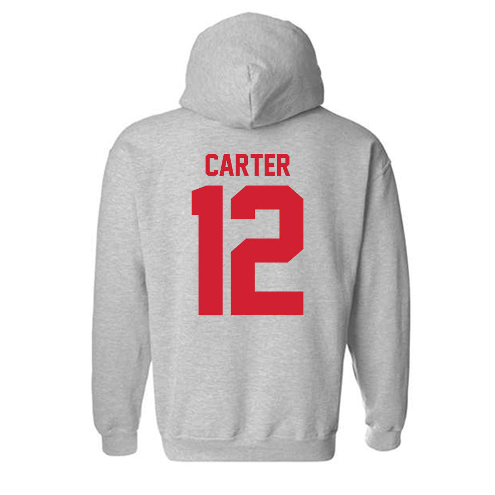 Louisiana - NCAA Baseball : Garret Carter - Classic Shersey Hooded Sweatshirt-1