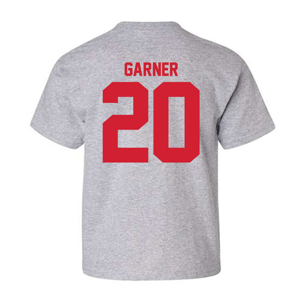 Louisiana - NCAA Football : Jj Garner - Classic Shersey Youth T-Shirt-1