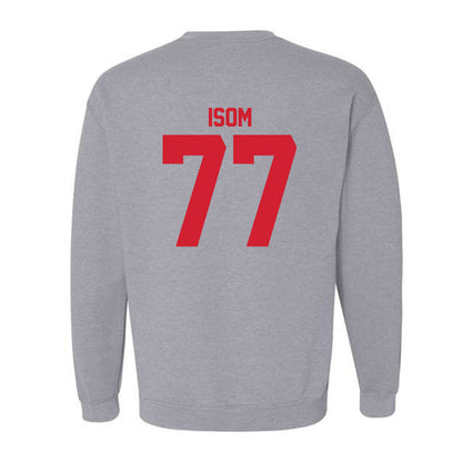 Louisiana - NCAA Football : Jakoby Isom - Classic Shersey Crewneck Sweatshirt-1