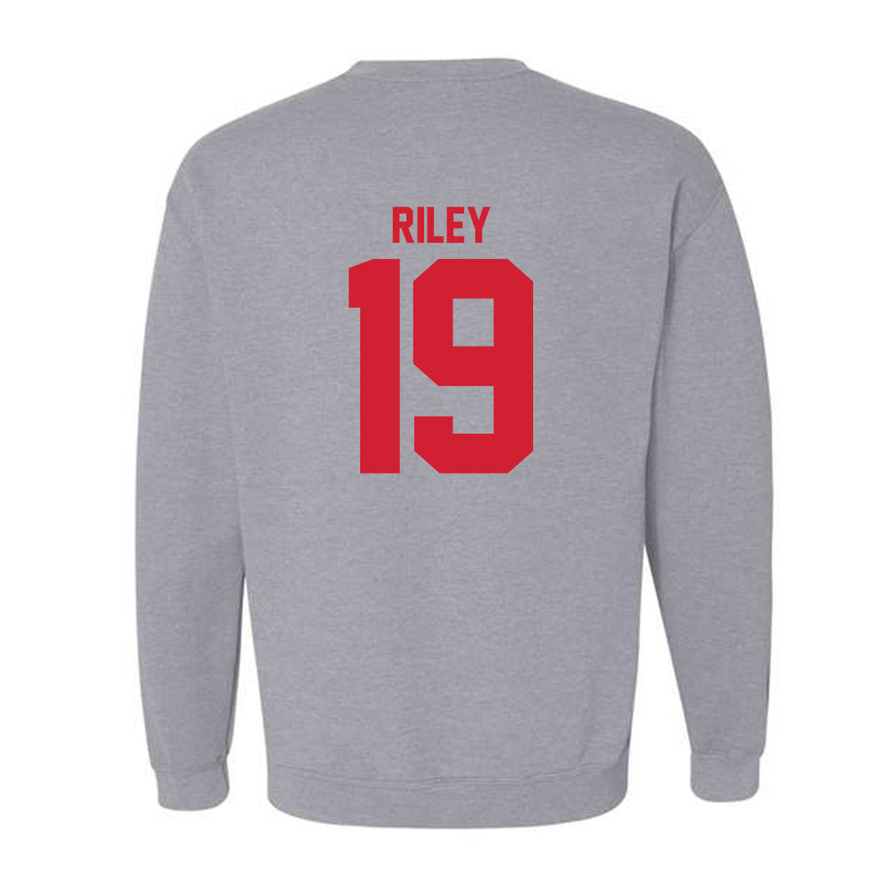 Louisiana - NCAA Football : Cameron Riley - Classic Shersey Crewneck Sweatshirt-1