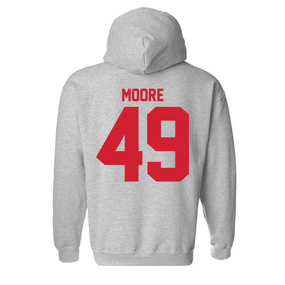 Louisiana - NCAA Football : Travin Moore - Classic Shersey Hooded Sweatshirt-1
