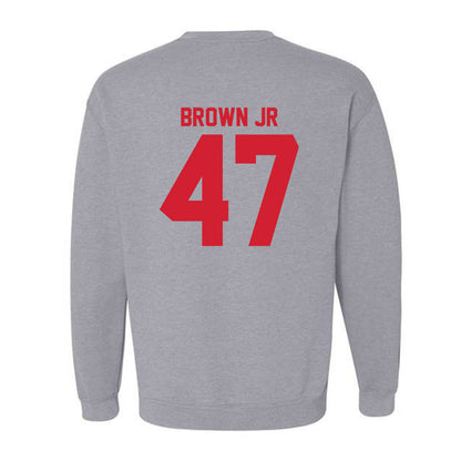 Louisiana - NCAA Football : Maurice Brown Jr - Classic Shersey Crewneck Sweatshirt-1