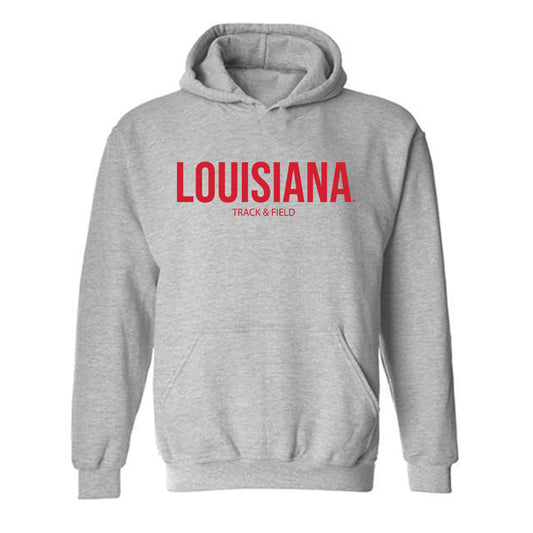 Louisiana - NCAA Men's Track & Field : Hunter Ullrich - Classic Shersey Hooded Sweatshirt-0