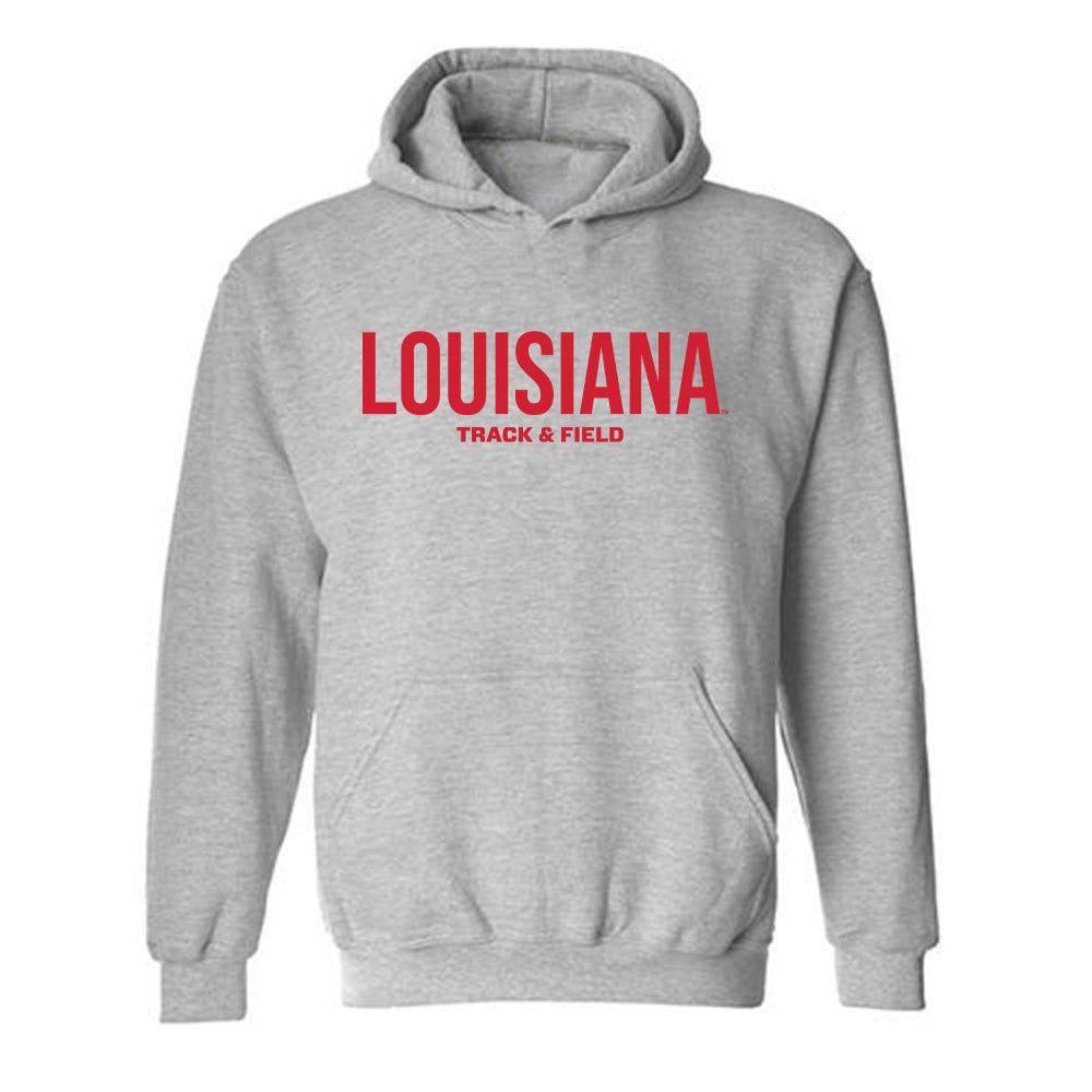 Louisiana - NCAA Men's Track & Field : Justin Descant - Classic Shersey Hooded Sweatshirt-0