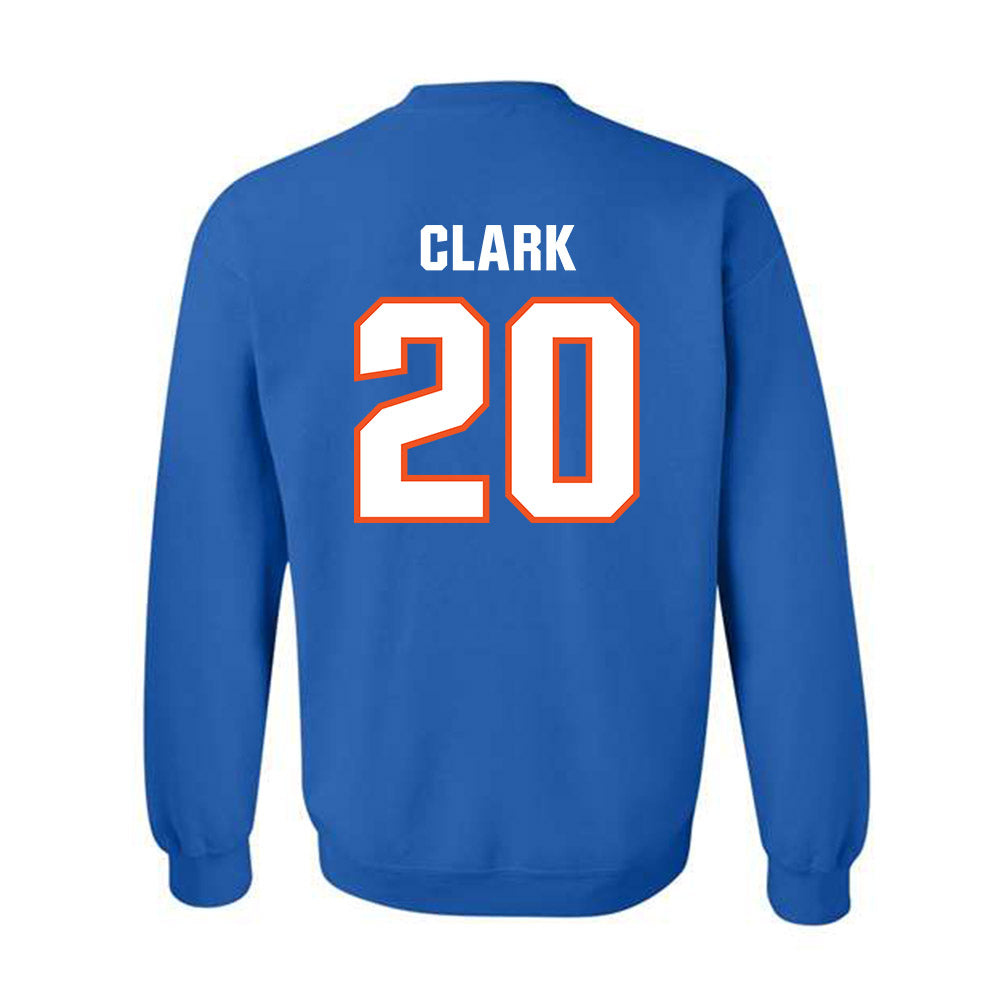 Florida - NCAA Football : Waltez Duke Clark - Replica Shersey Crewneck Sweatshirt-1