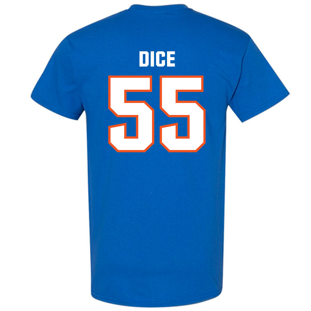 Florida - NCAA Football : Tavaris Dice - Replica Shersey T-Shirt-1