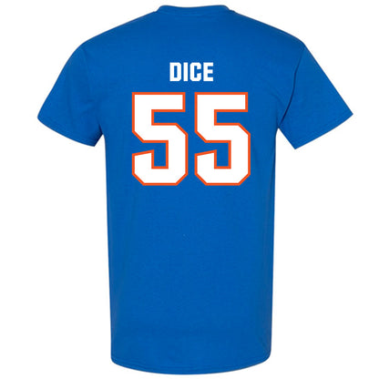 Florida - NCAA Football : Tavaris Dice - Replica Shersey T-Shirt-1