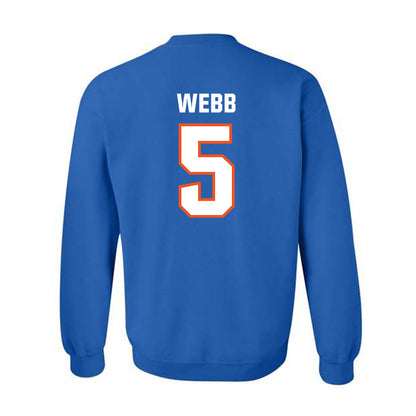 Florida - NCAA Football : Treyaun Webb - Replica Shersey Crewneck Sweatshirt-1