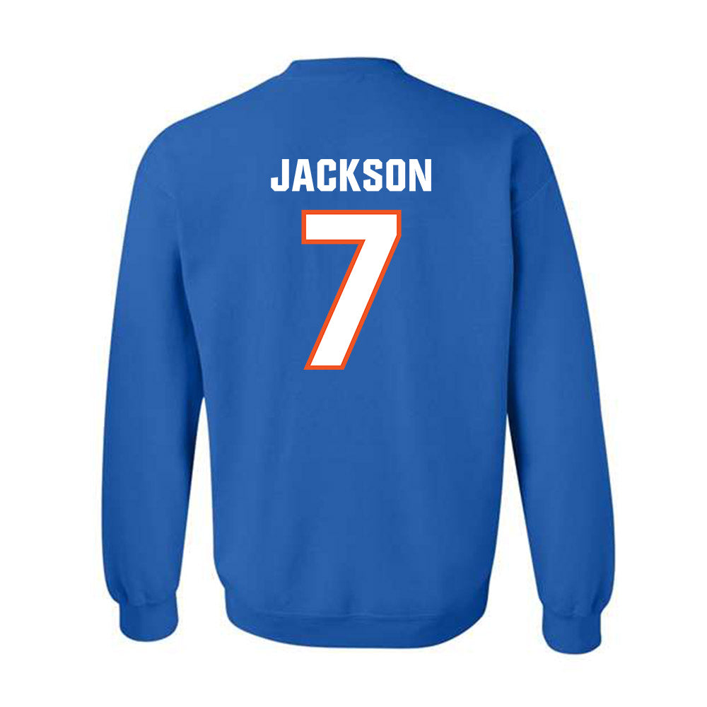 Florida - NCAA Football : Ty Jackson - Replica Shersey Crewneck Sweatshirt-1