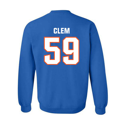 Florida - NCAA Football : Hayden Clem - Replica Shersey Crewneck Sweatshirt-1