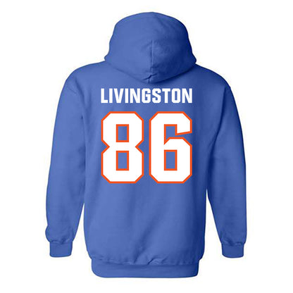 Florida - NCAA Football : Tony Livingston - Replica Shersey Hooded Sweatshirt