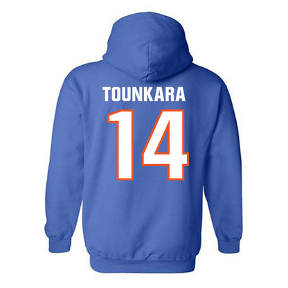 Florida - NCAA Football : Muizz Tounkara - Replica Shersey Hooded Sweatshirt-1