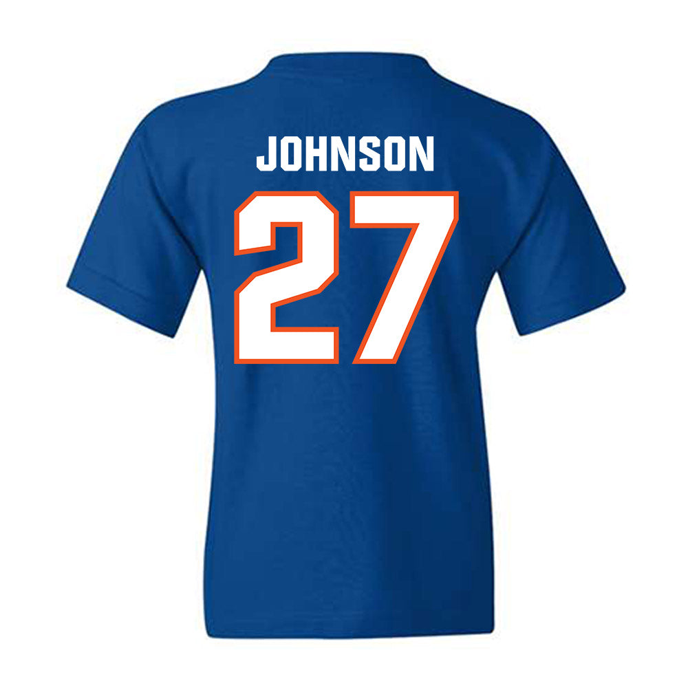 Florida - NCAA Football : Dijon Johnson - Replica Shersey Youth T-Shirt-1