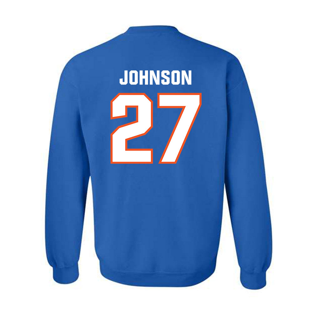 Florida - NCAA Football : Dijon Johnson - Replica Shersey Crewneck Sweatshirt-1