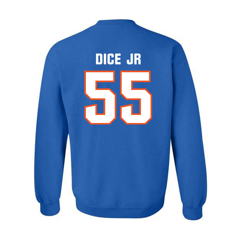 Florida - NCAA Football : Tavaris TJ Dice Jr - Replica Shersey Crewneck Sweatshirt-1