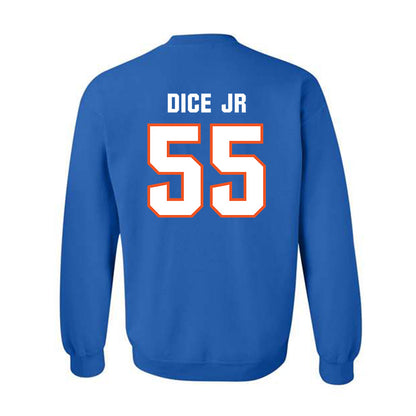 Florida - NCAA Football : Tavaris TJ Dice Jr - Replica Shersey Crewneck Sweatshirt-1