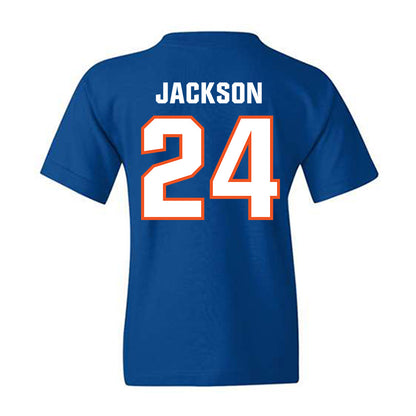 Florida - NCAA Football : Ja'Kobi Jackson - Replica Shersey Youth T-Shirt-1