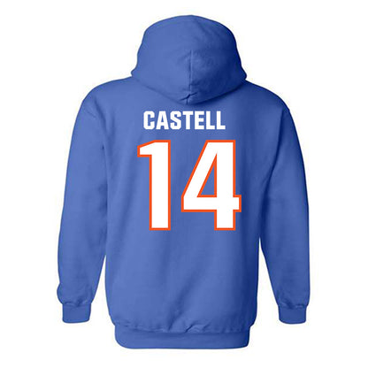 Florida - NCAA Football : Jordan Castell - Replica Shersey Hooded Sweatshirt-1