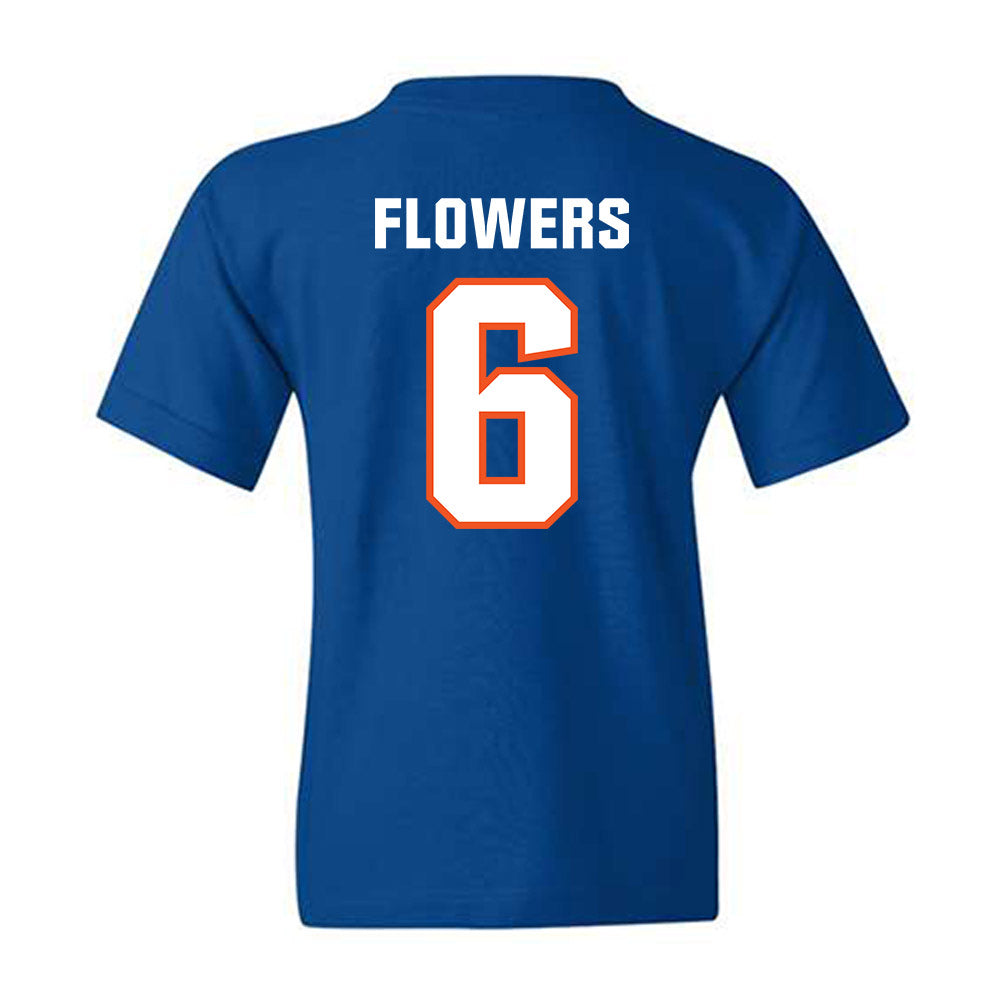Florida - NCAA Football : Jvari Flowers - Replica Shersey Youth T-Shirt-1