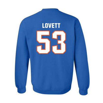 Florida - NCAA Football : Bryce Lovett - Replica Shersey Crewneck Sweatshirt-1