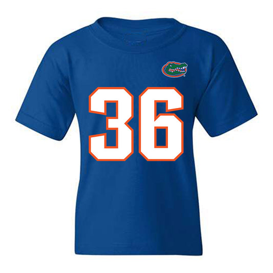 Florida - NCAA Football : Vincent Brown Jr - Replica Shersey Youth T-Shirt-0