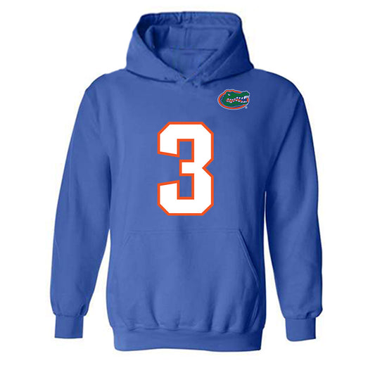 Florida - NCAA Football : Onis Konanbanny - Replica Shersey Hooded Sweatshirt-0