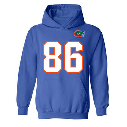 Florida - NCAA Football : Tony Livingston - Replica Shersey Hooded Sweatshirt