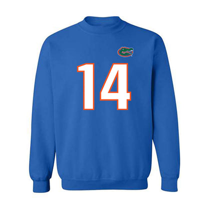 Florida - NCAA Football : Jordan Castell - Replica Shersey Crewneck Sweatshirt-0
