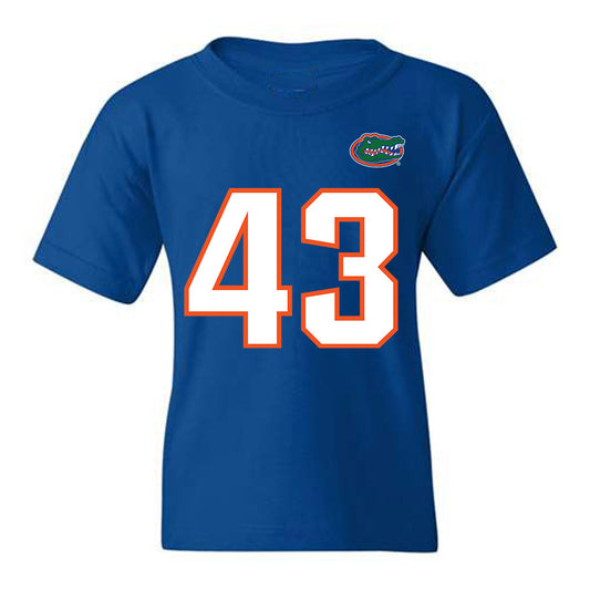 Florida - NCAA Football : Jaden Edgecombe - Youth T-Shirt