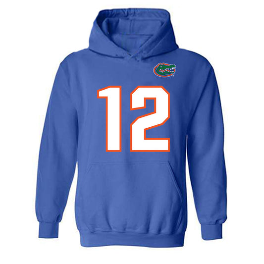 Florida - NCAA Football : Ben Hanks III - Replica Shersey Hooded Sweatshirt-0