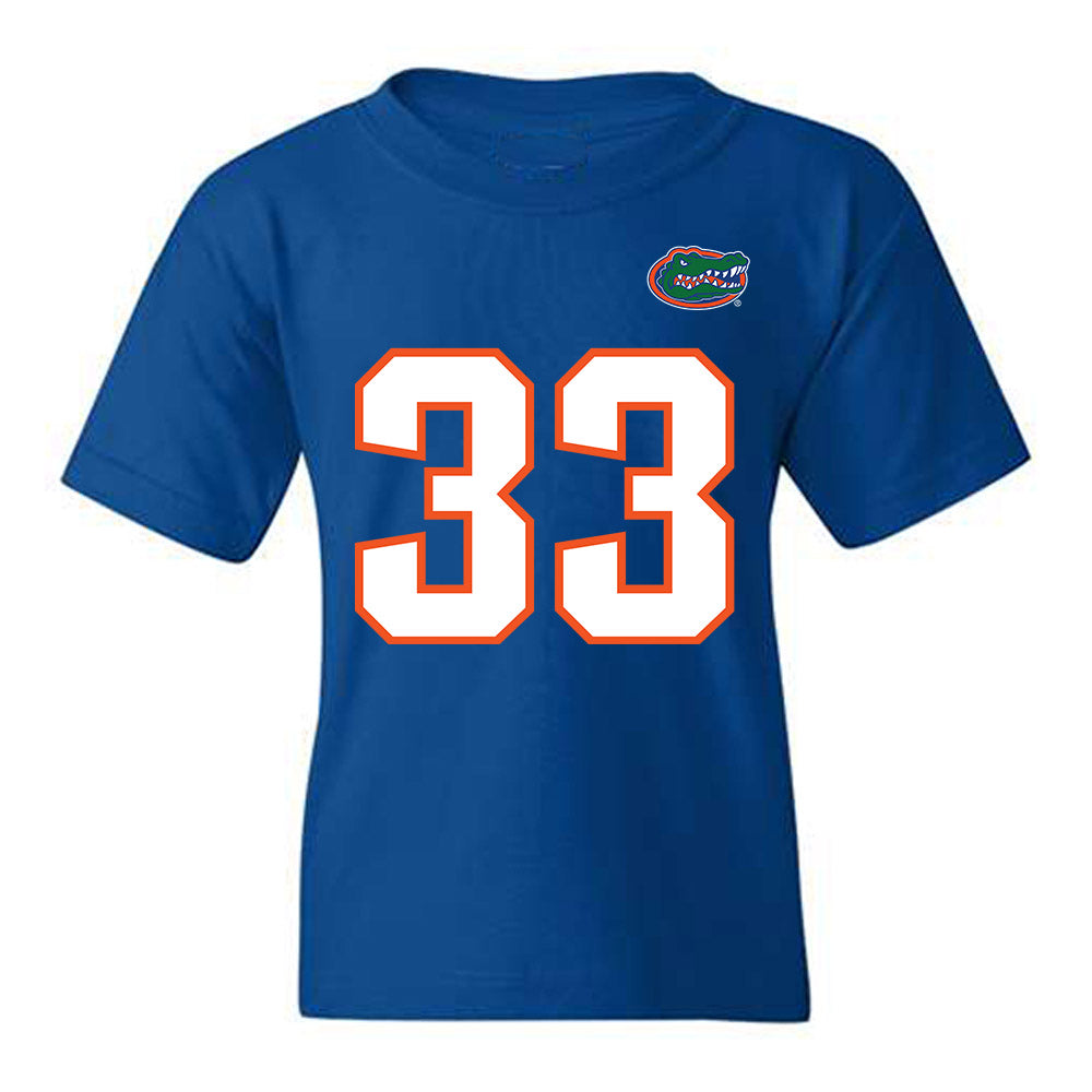 Florida - NCAA Football : Brien Taylor Jr - Replica Shersey Youth T-Shirt-0