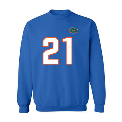 Florida - NCAA Football : KD Daniels - Replica Shersey Crewneck Sweatshirt-0