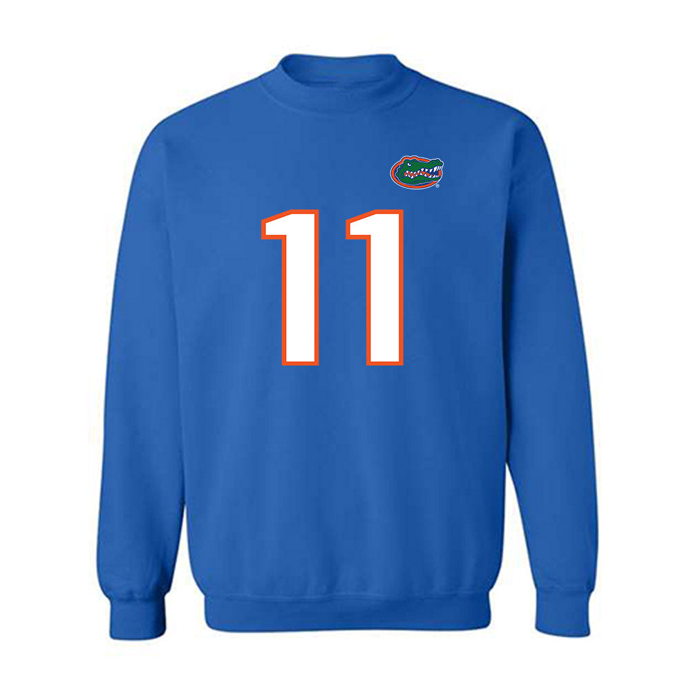 Florida - NCAA Football : LJ McCray - Replica Shersey Crewneck Sweatshirt-0