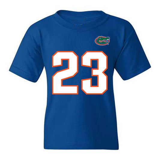 Florida - NCAA Football : Chad Gasper Jr - Replica Shersey Youth T-Shirt-0