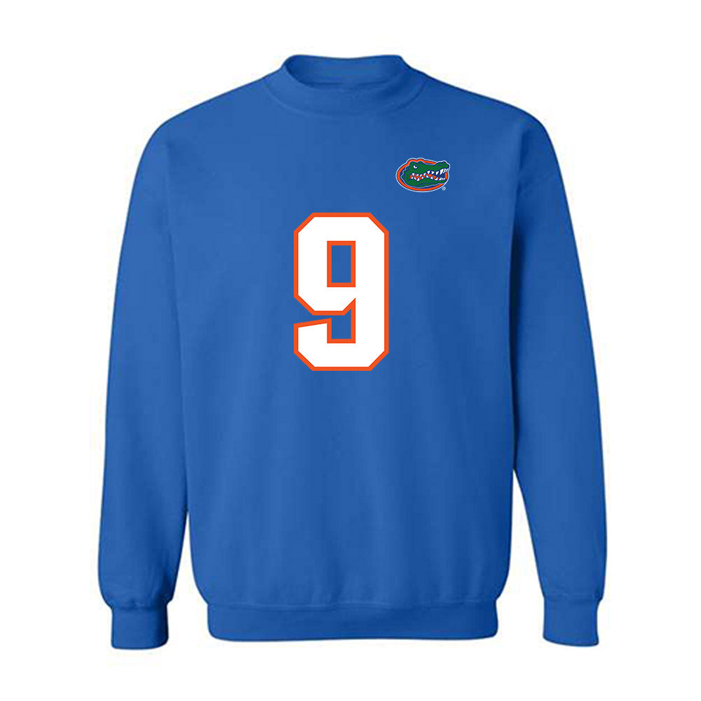 Florida - NCAA Football : Drake Stubbs - Replica Shersey Crewneck Sweatshirt-0