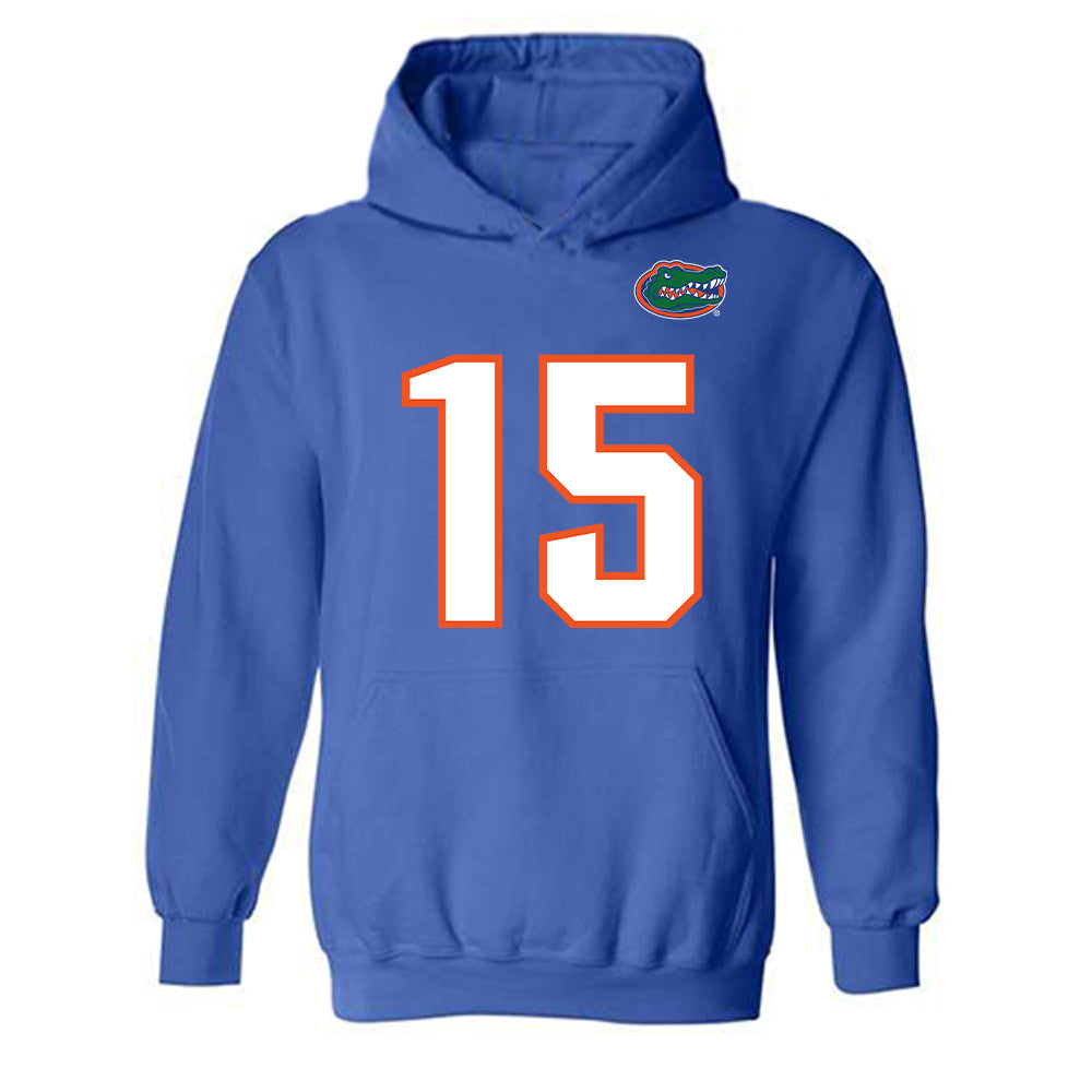 Florida - NCAA Football : Jayden Woods - Replica Shersey Hooded Sweatshirt-0