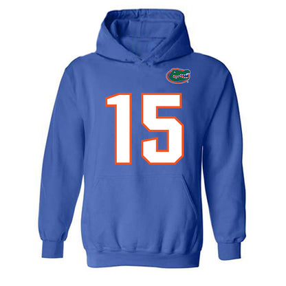 Florida - NCAA Football : Jayden Woods - Replica Shersey Hooded Sweatshirt-0