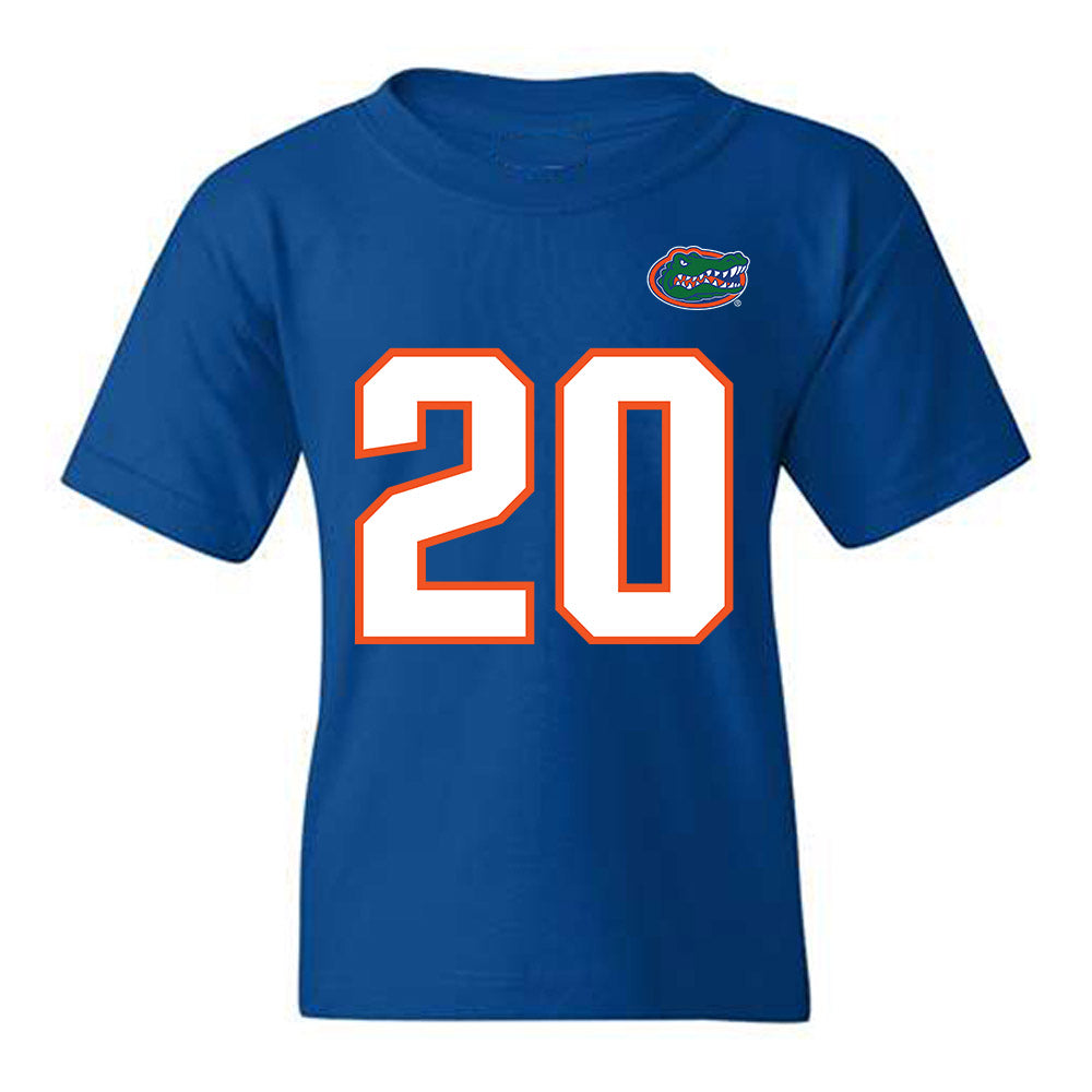 Florida - NCAA Football : Waltez Duke Clark - Replica Shersey Youth T-Shirt-0