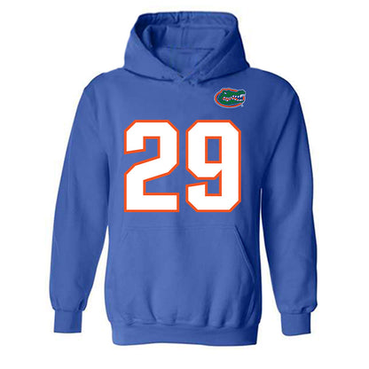 Florida - NCAA Football : Jaden Robinson - Replica Shersey Hooded Sweatshirt-0