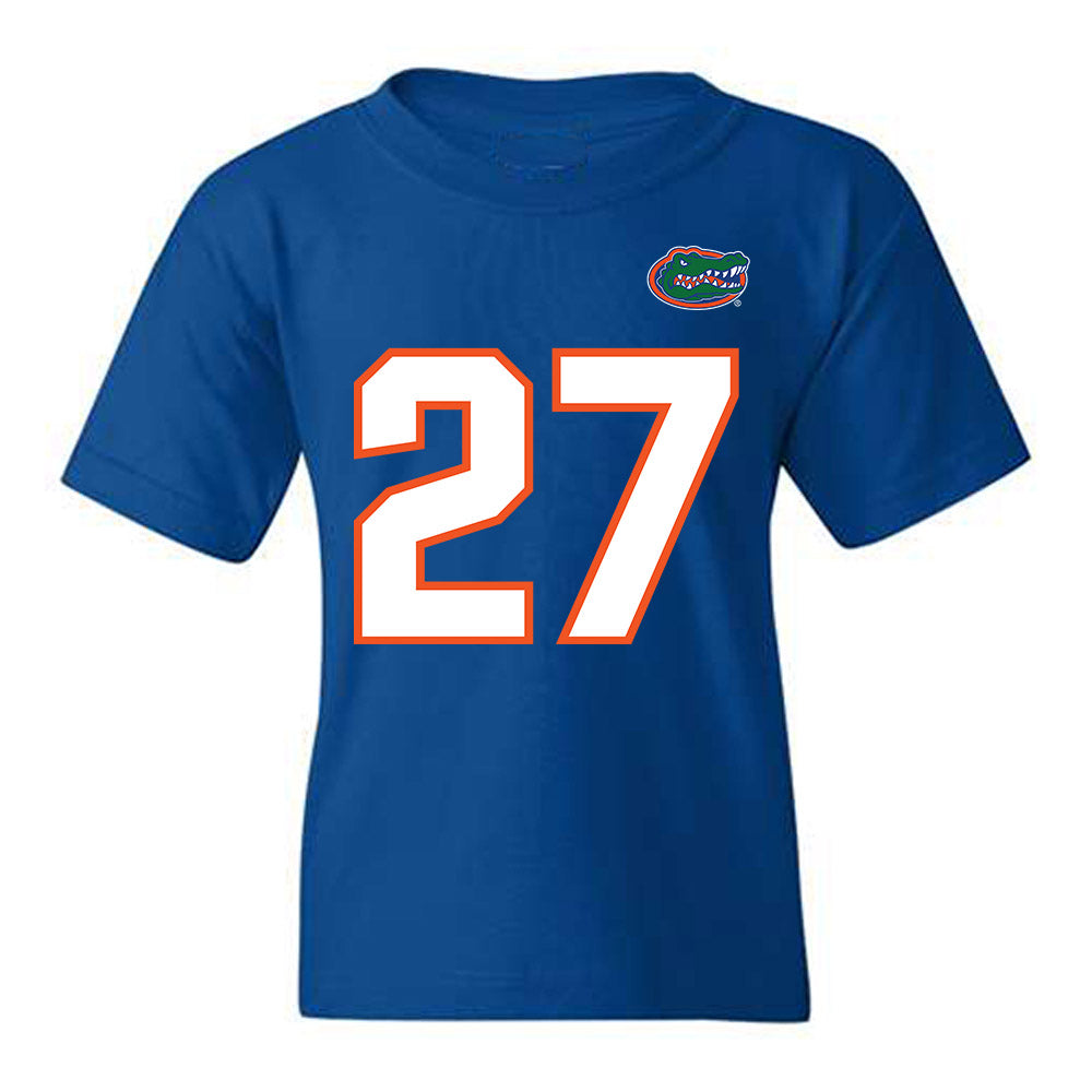 Florida - NCAA Football : Dijon Johnson - Replica Shersey Youth T-Shirt-0