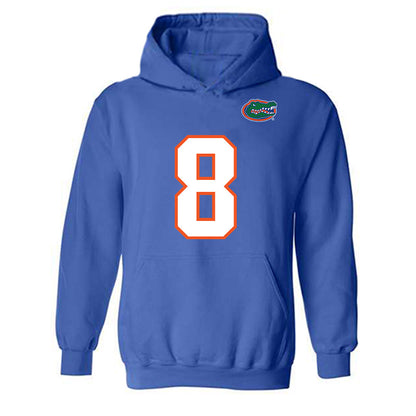 Florida - NCAA Football : Vernell Brown III - Replica Shersey Hooded Sweatshirt-0