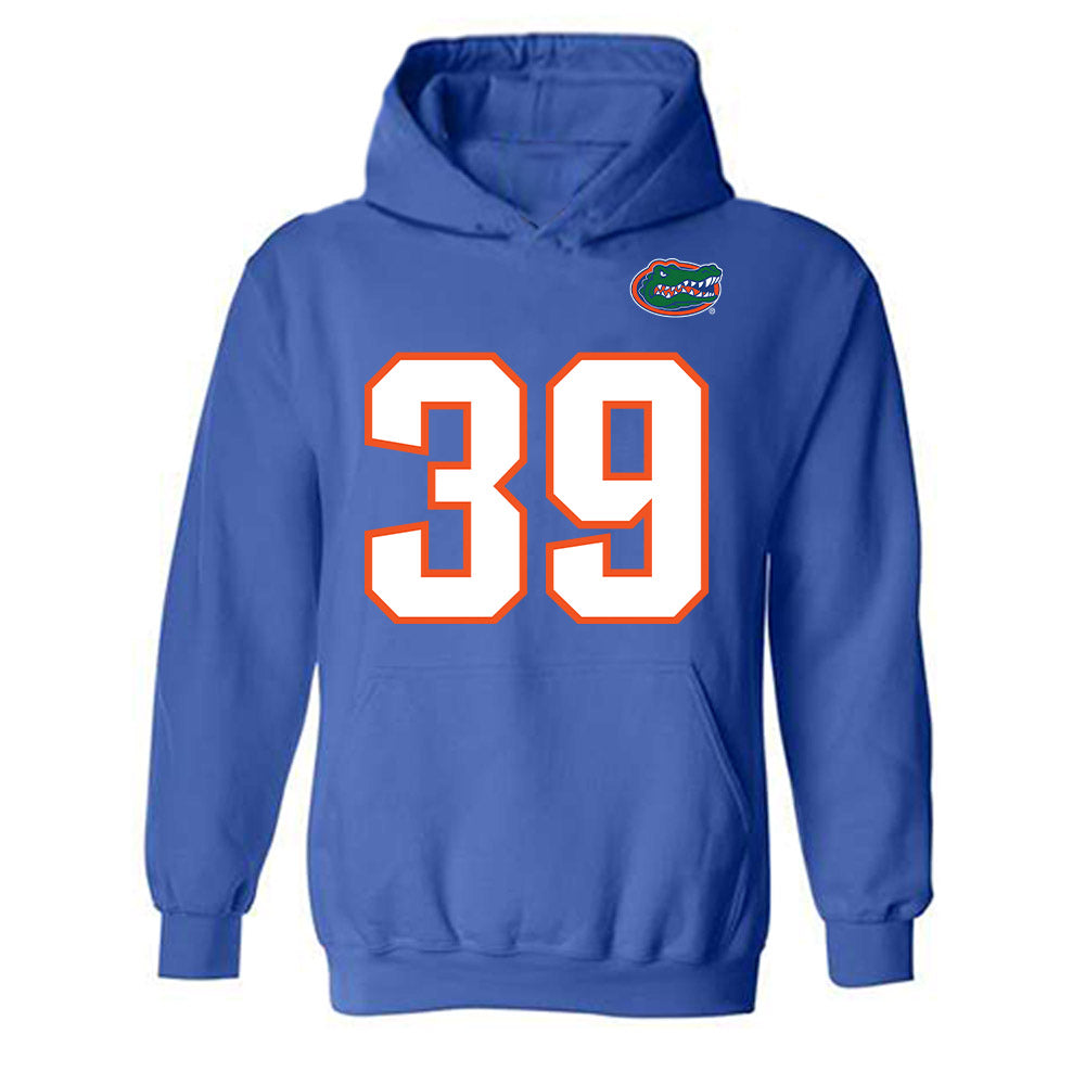Florida - NCAA Football : Mack Mulhern - Replica Shersey Hooded Sweatshirt-0