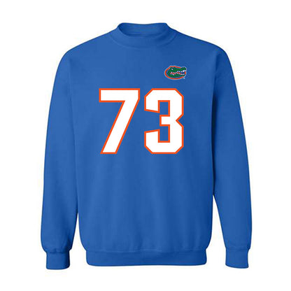 Florida - NCAA Football : Daniel Pierre Louis - Replica Shersey Crewneck Sweatshirt-0