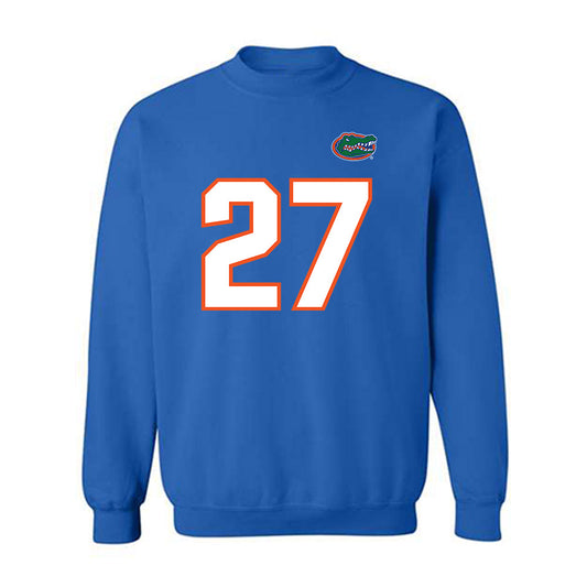 Florida - NCAA Football : Dijon Johnson - Replica Shersey Crewneck Sweatshirt-0
